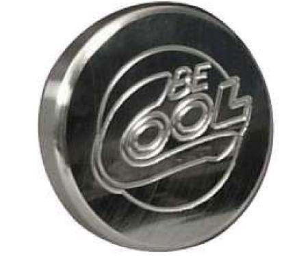 Chevelle Radiator Cap, Billet, Round, Polished Finish, Be Cool