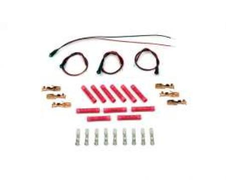 Chevelle Instrument Cluster Panel LED Indicators & Wiring Terminal Kit, 1964-1972