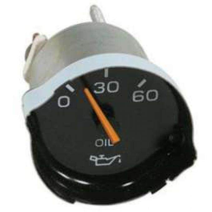 Malibu Oil Gauge, For Factory Gauge Dash, 1978-1983