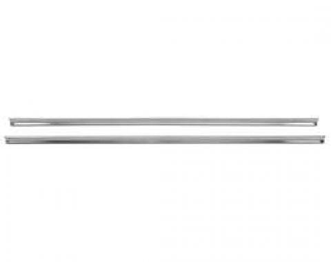Chevelle Side Panel Molding, Lower, Rear, Chrome, 2-Door Coupe, 1968