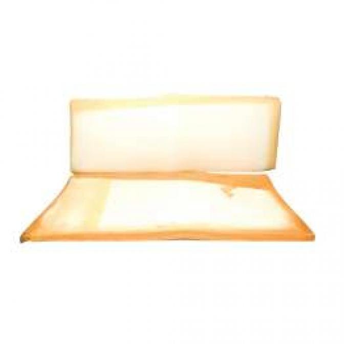 Chevelle Bench Seat Foam Cushion, Rear, 2-Door Coupe, 1968-1969
