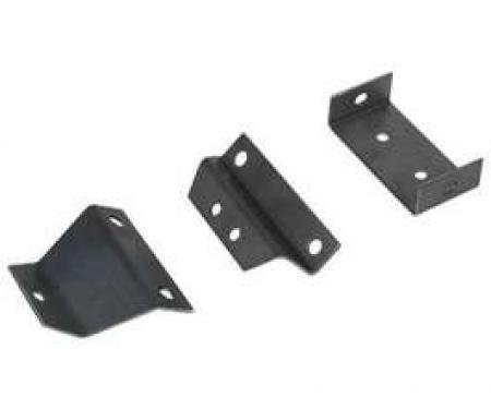 Chevelle Console Mounting Brackets, For Cars With 4-Speed Transmission, 1966-1967
