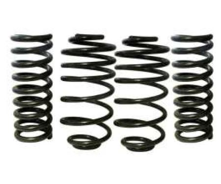 Chevelle Spring Set, Lowered, 1.3 Drop, Front & Rear, Eibach, 1967-1972