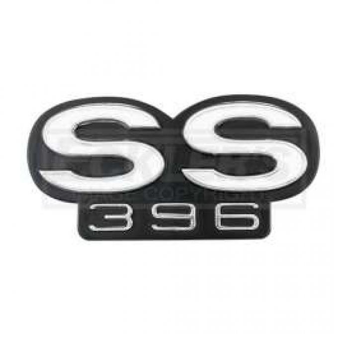 Chevelle Rear Panel Emblem, SS396, 1967