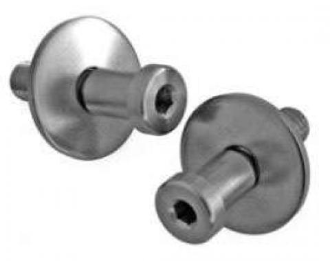 Chevelle Striker Pins, Door, Stainless Steel, 1978-1983