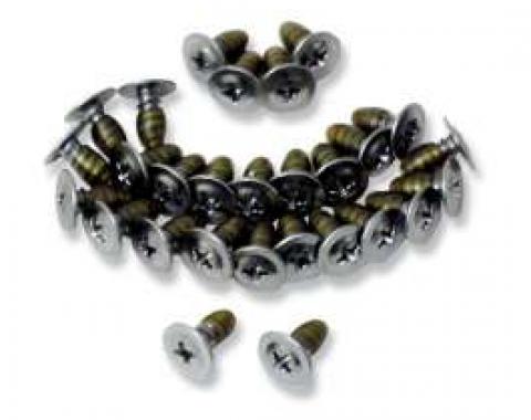Chevelle Wheel Well Molding Mounting Screws, 1964-1972