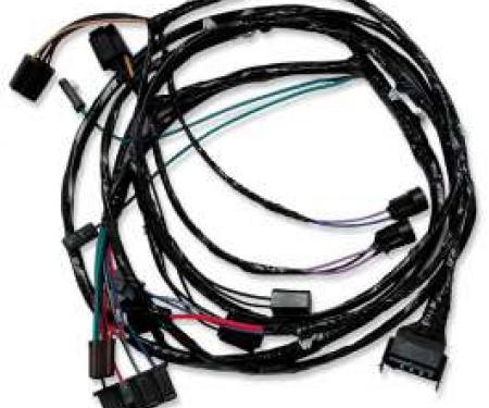 Chevelle Front Light Wiring Harness, For Cars With Warning Lights, 1964