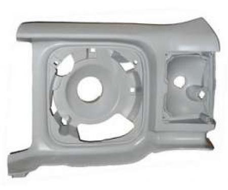 Chevelle Headlight Fender Extension, Left, Except Wagon, 1971-1972