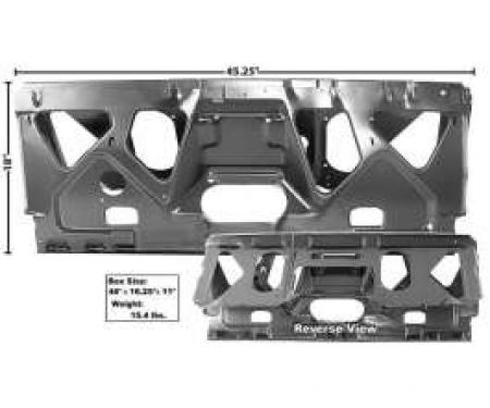 Chevelle Rear Seat Divider, Convertible, 1970-1972