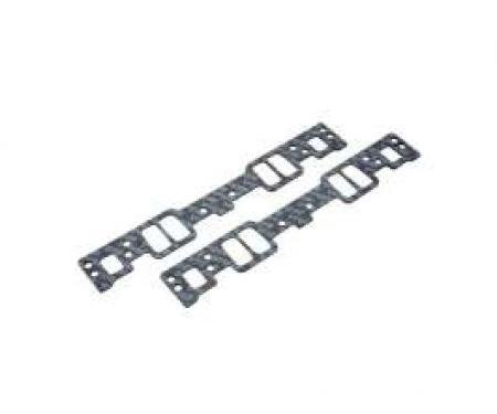 Chevelle Intake Manifold Gaskets, Small Block, For Vortec Or E-Tec Cylinder Heads, Edelbrock, 1964-1972