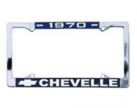 Chevelle License Plate Frames, 1965
