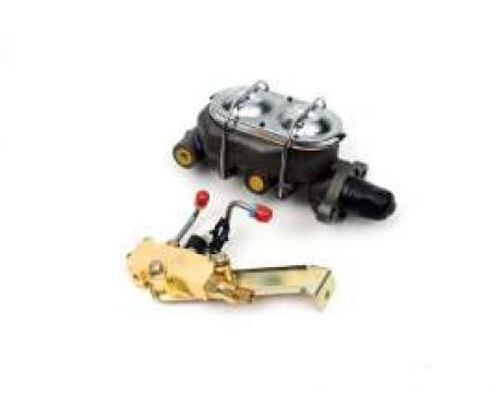 Chevelle Master Cylinder & Proportioning Valve Kit, Manual With Disc & Drum,1964-1972