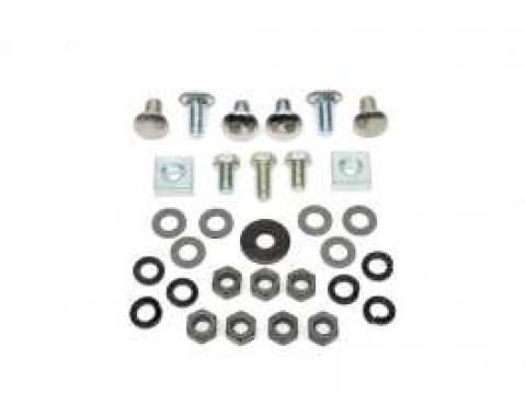 Chevelle Bumper Mounting Bolt Kit, Rear, 1968-1969