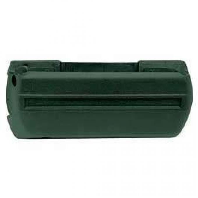 Chevelle Armrest Base, Left, Front, Dark Green, 1968-1972