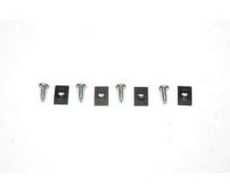 Chevelle License Plate Light Mounting Screws, 1964-1965