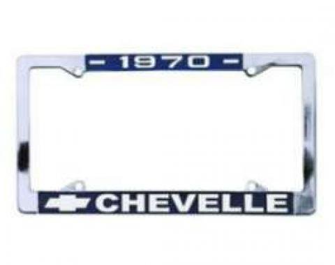 Chevelle License Plate Frames, 1972