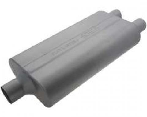 Chevelle Muffler, 2.25, Center/Offset, 50 Series Performance, Flowmaster, 1964-1972