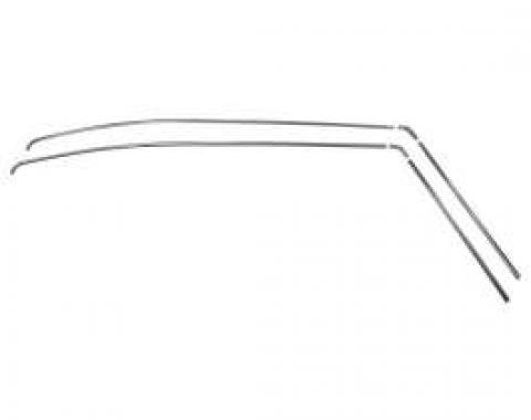 Chevelle Drip Rail Moldings, Coupe, 1968-1969