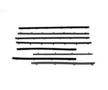 Chevelle Window Felt Kit, 2-Door Sedan, 1966-1967