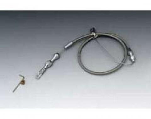 Chevelle Throttle Cable Assembly, Tuned Port Fuel Injection, Hi-Tech, Lokar, 1964-1972