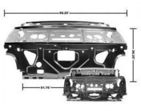 Chevelle Rear Seat Divider & Package Shelf, 2-Door Coupe, 1968-1972