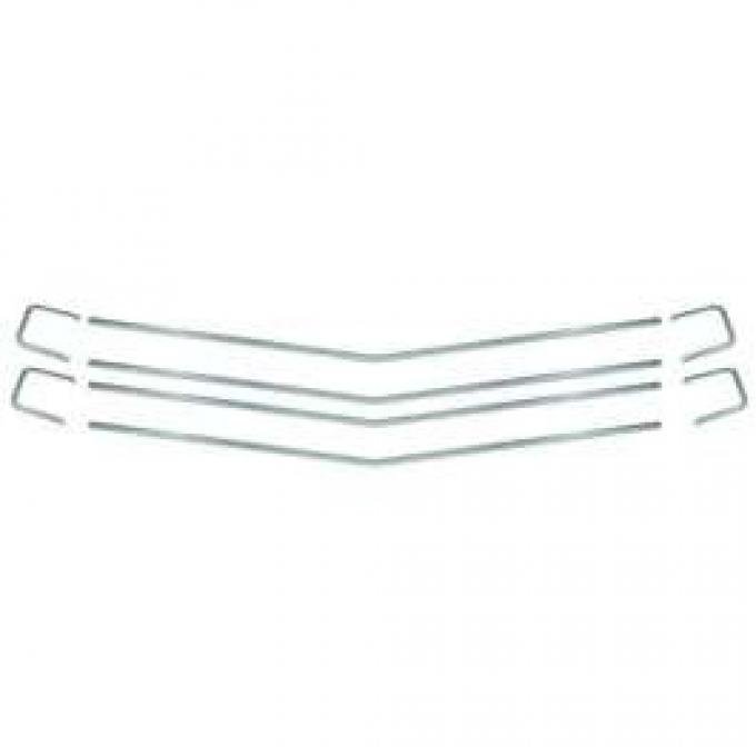 Chevelle Grille Moldings, For All Cars Except Super Sport, 1970