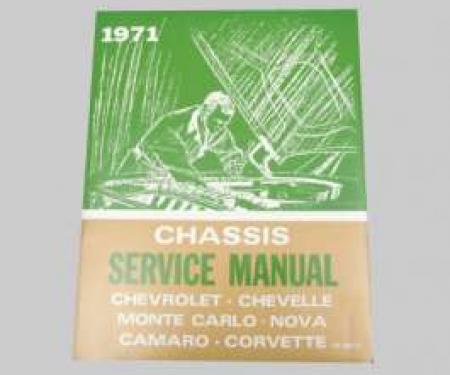 Chevelle Literature, Shop Manual, 1971
