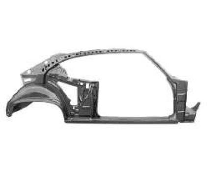 Chevelle Quarter And Door Frame Assembly, Right, 2-Door Coupe, 1969