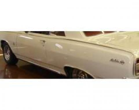 Chevelle Body Side Molding Kit, Side, Super Sport, 2-Door Coupe & Convertible, 1964