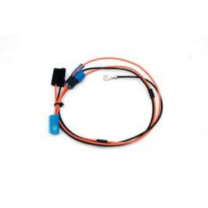 Chevelle Clock Wiring Harness, Dash Mounted, For All Cars Except Super Sport, 1970-1972