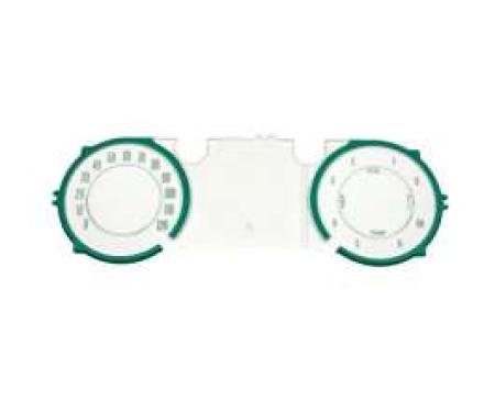 Chevelle Instrument Cluster Lens, For Cars With Gauge Package, 1964-1965