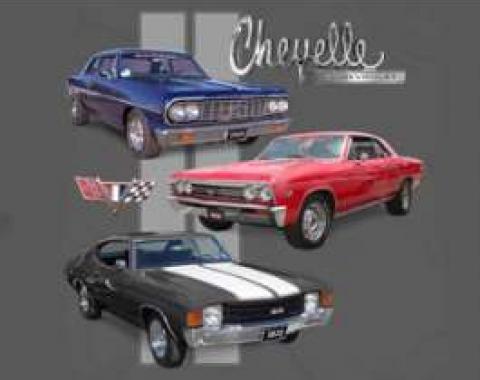 Chevelle T-Shirt, Three Chevelles