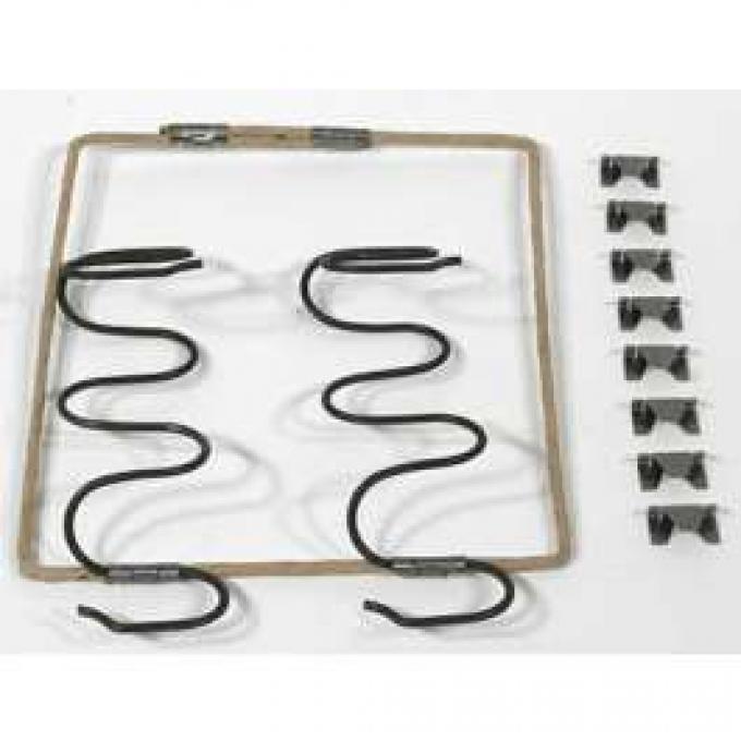 Chevelle Bench Seat Side Support Springs, Front, 1964-1972