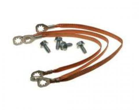 Chevelle Ground Wire Strap Kit, Small Or Big Block, 1967