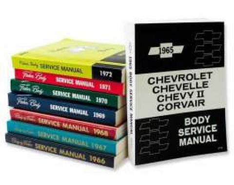 Chevelle Literature, Body By Fisher Manual, 1968