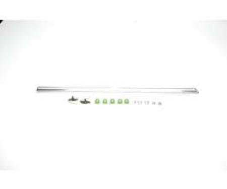 Chevelle Quarter Panel Molding, Lower Rear, 2-Door Coupe Left, Malibu, 1969