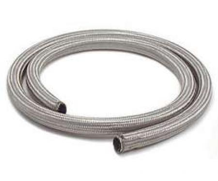 Chevelle Heater Hose, Sleeved, Stainless Steel, 3/4 x 6'