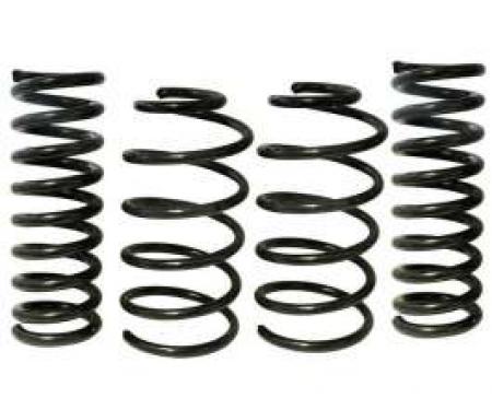 Chevelle Spring Set, Lowered, 1.3 Drop, Front & Rear, Eibach, 1964-1966