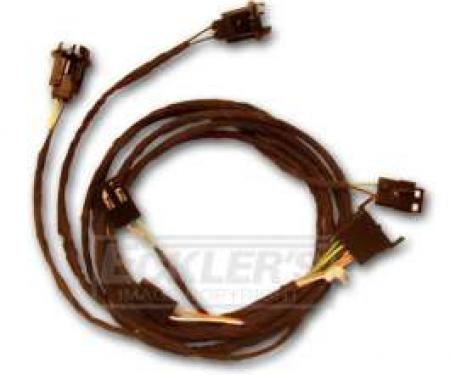 Chevelle Rear Body Wiring Harness, 2-Door Sedan & Coupe, 1967