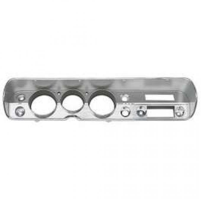 Chevelle Instrument Cluster Bezel, For Cars With Air Conditioning, 1965