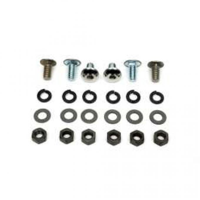 Chevelle Bumper Mounting Bolt Kit, Rear, 1967