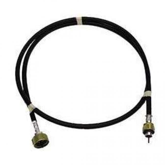 Malibu Speedometer Cable, With Gear Adaptor And Cruise Control, Lower Cable, 56-1/8 Inches, 1982-1983