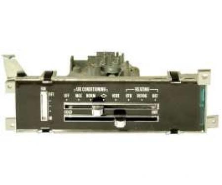Chevelle Heater & Air Conditioning Control Panel Assembly, 1971-1972