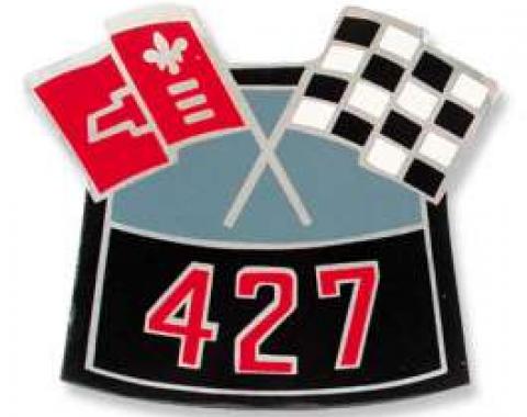 Chevelle Decal, Cross Flags, 427, 1964-1972