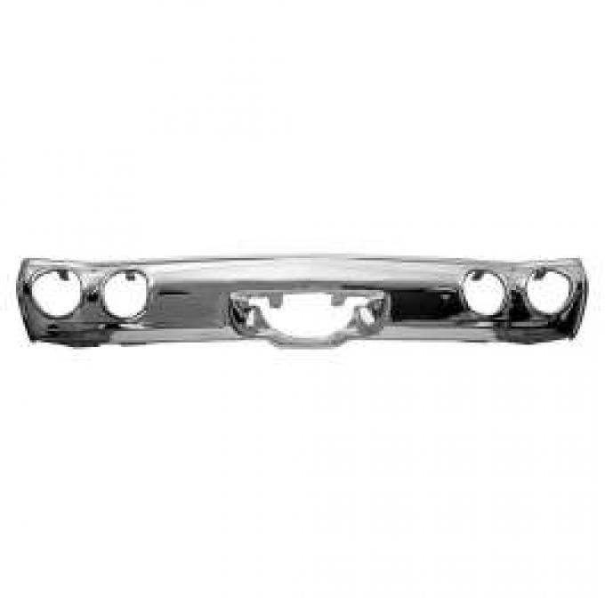 Chevelle Rear Bumper, Except Wagon, USA Chrome Plated, 1971-1972