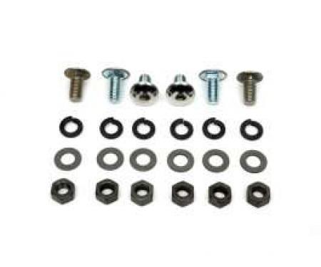 Chevelle Bumper Mounting Bolt Kit, Rear, 1967