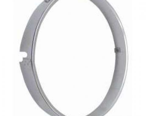 Chevelle Retaining Ring, Headlamp Seal Beam, Stainless Steel, 1971-1972