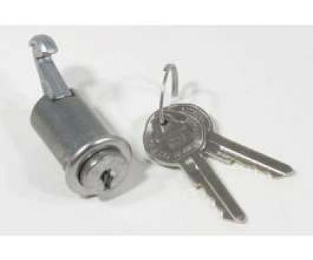 Chevelle Glove Box Lock Set, With Original Style Keys, 1964-1965