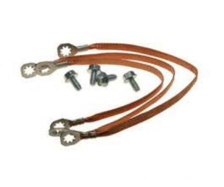Chevelle Ground Wire Strap Kit, Small Or Big Block, 1967