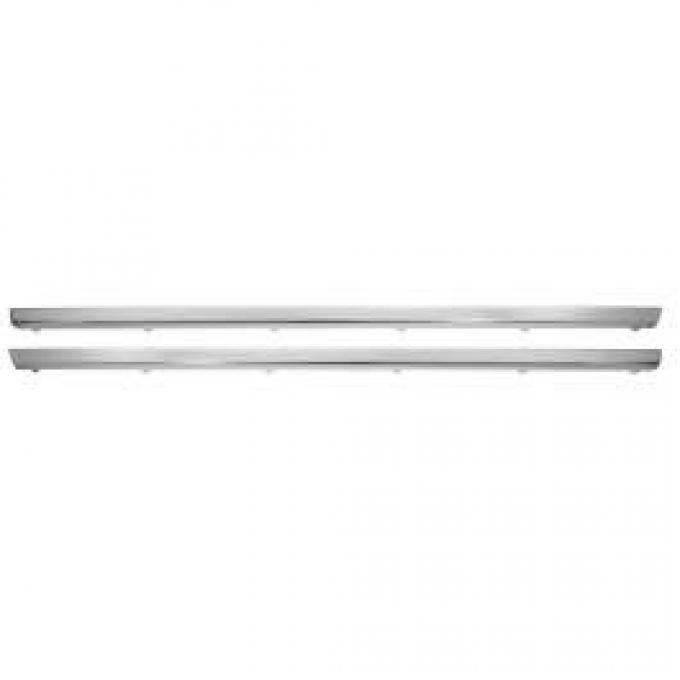 Chevelle Malibu Rocker Panel Molding, 2-Door Except Wagon, Right, 1964